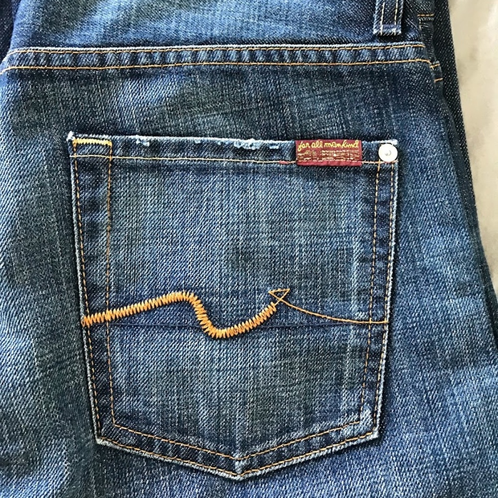 NWOT 7 FOR ALL MANKIND Men's Brett Boot Cut Jeans